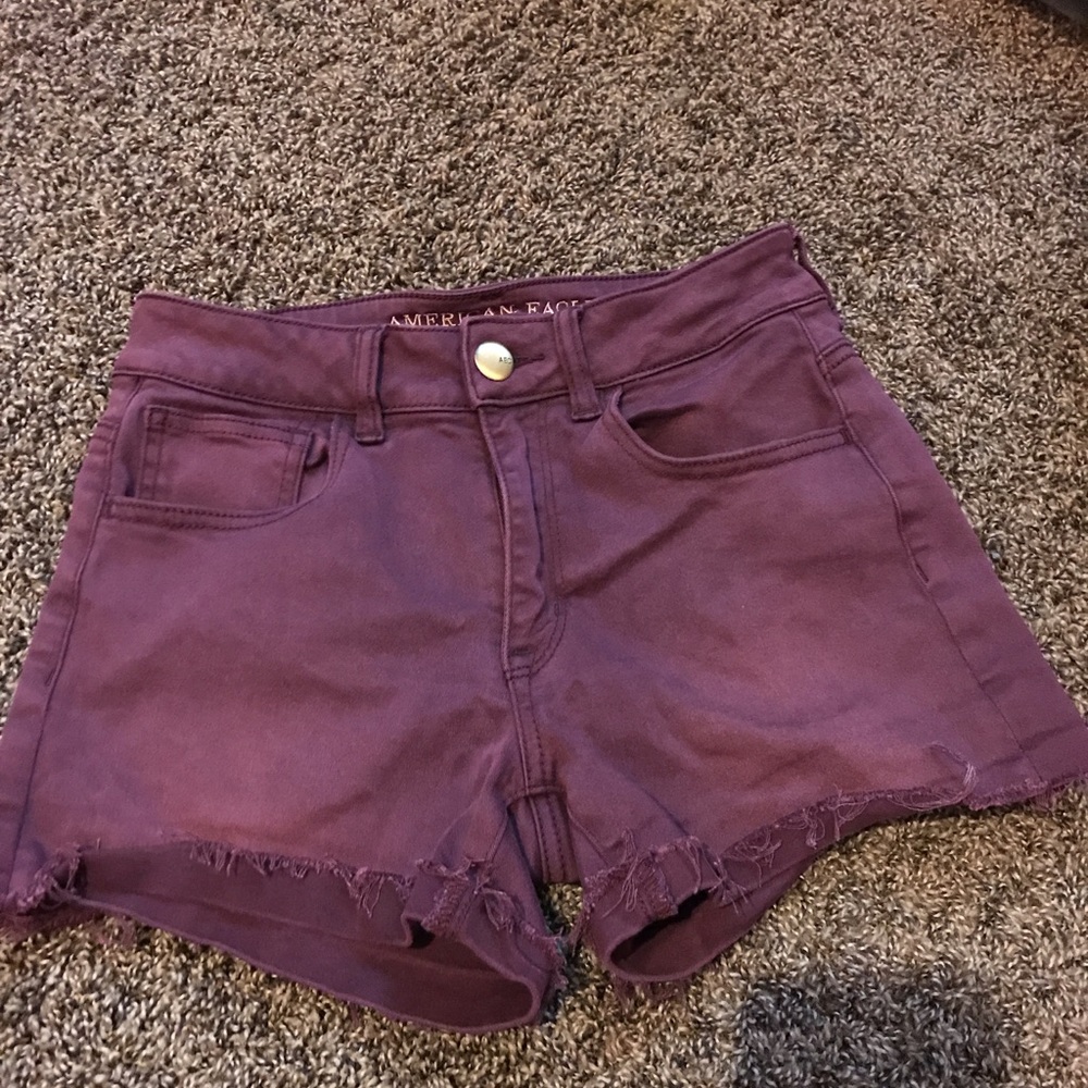 Purple American Eagle Shorts